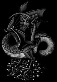 M.C.Escher Dragon